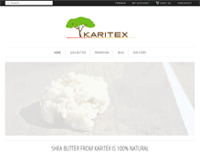 Tablet Screenshot of karitex.com
